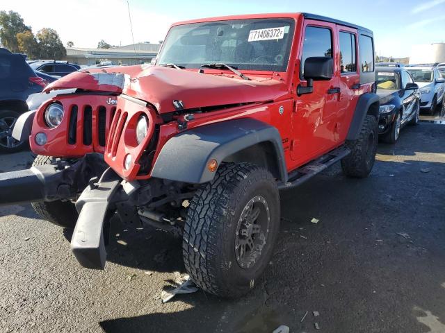 Photo 1 from auction – 2017 JEEP WRANGLER U with VIN 1C4BJWDG0HL522170
