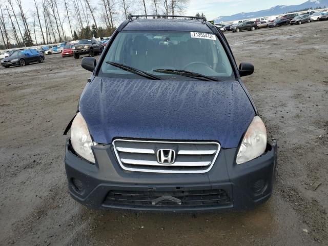 Photo 5 from auction – 2006 HONDA CR-V LX with VIN JHLRD68596C020708