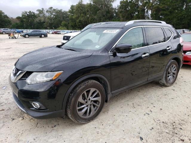 NISSAN ROGUE S 2016 with VIN 5N1AT2MT2GC744490 - Photo from auction