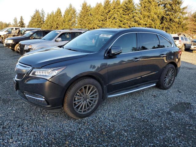 ACURA MDX TECHNO 2016 with VIN 5FRYD4H4XGB026198 - Photo from auction