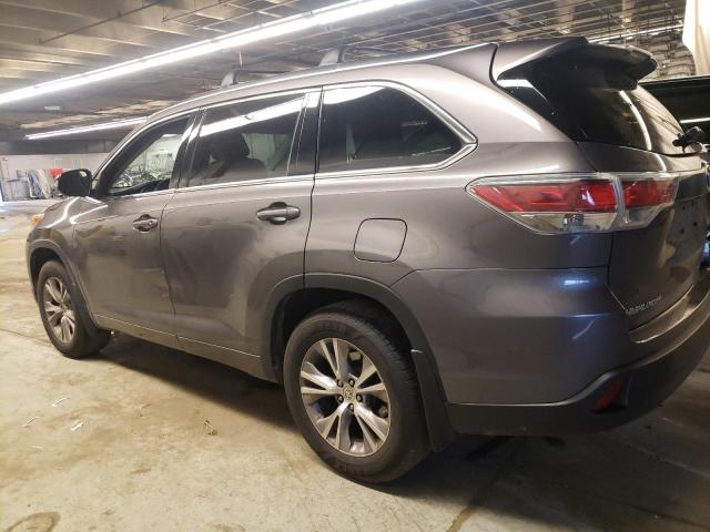 Photo 2 from auction – 2015 TOYOTA HIGHLANDER with VIN 5TDJKRFH1FS095433