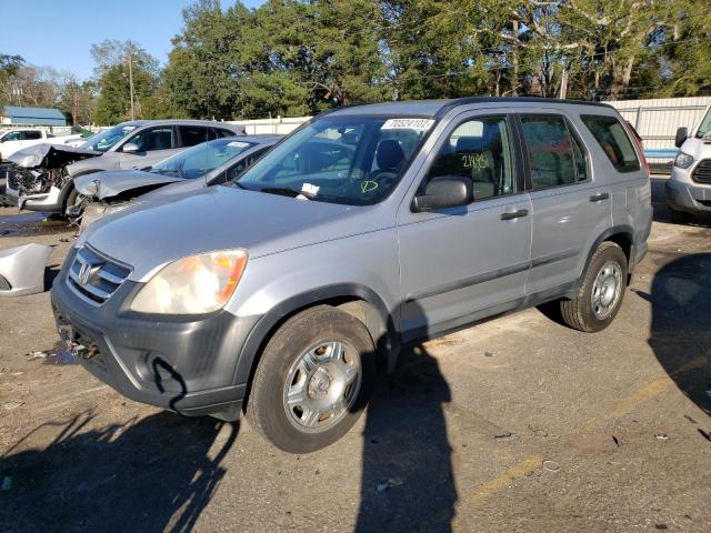 HONDA CR-V LX 2006 with VIN SHSRD68536U407652 - Photo from auction