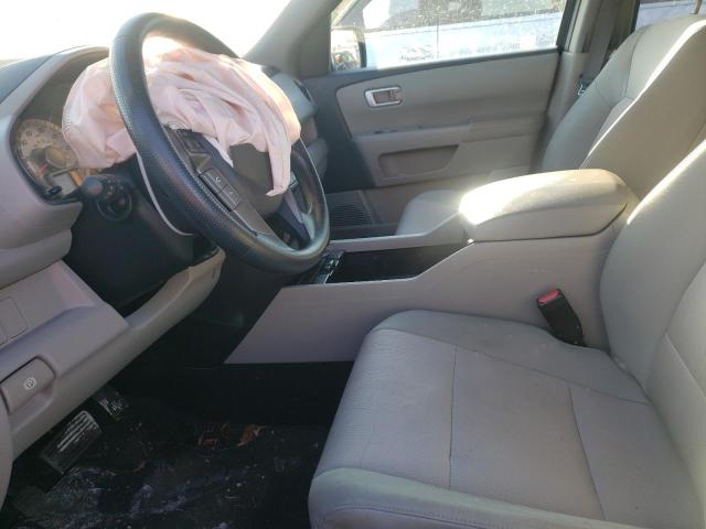 Photo 7 from auction – 2012 HONDA PILOT EX with VIN 5FNYF4H45CB046137