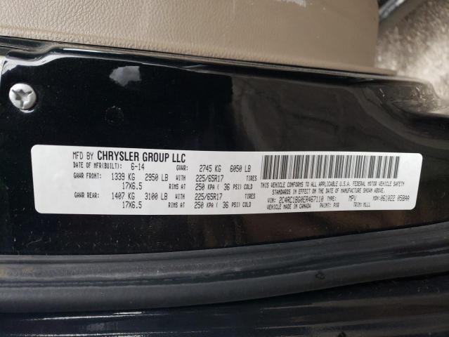 Photo 14 from auction – 2014 CHRYSLER TOWN & COU with VIN 2C4RC1BG0ER467110