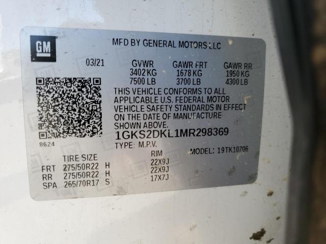 Photo 14 from auction – 2021 GMC YUKON DENA with VIN 1GKS2DKL1MR298369