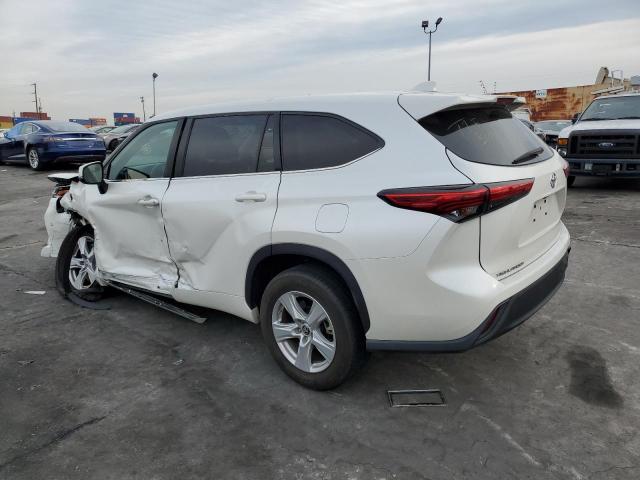 Photo 2 from auction – 2021 TOYOTA HIGHLANDER with VIN 5TDCZRAH1MS033507