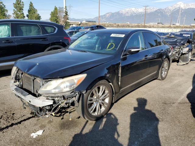 HYUNDAI GENESIS 4. 2012 with VIN KMHGC4DF1CU168766 - Photo from auction