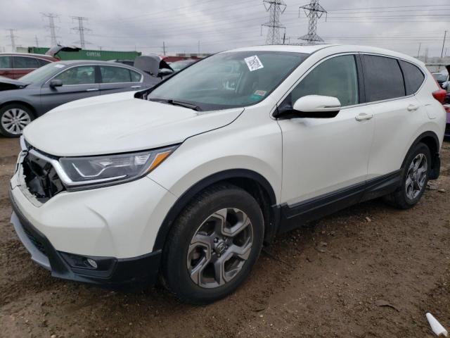 HONDA CR-V EX 2017 with VIN 5J6RW1H56HL017899 - Photo from auction