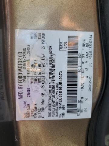 Photo 14 from auction – 2006 FORD EXPLORER X with VIN 1FMEU63E16UB49373