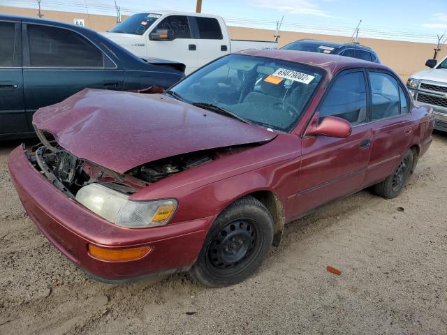 TOYOTA COROLLA DX 1996 with VIN 1NXBB02E3TZ454439 - Photo from auction