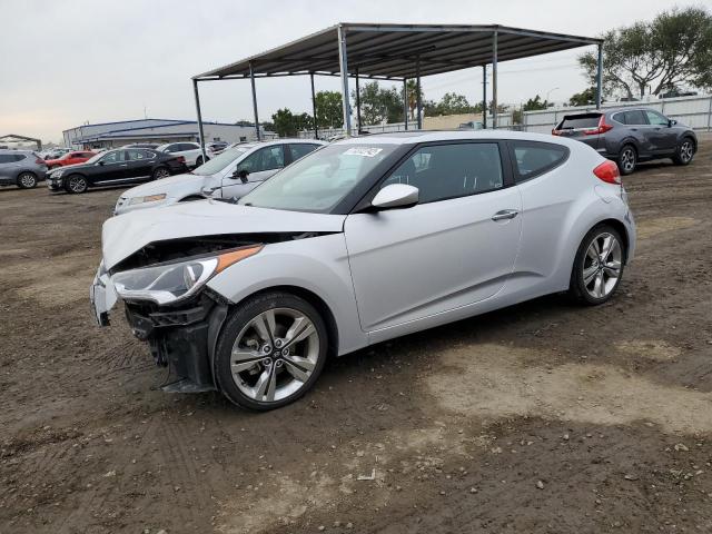 HYUNDAI VELOSTER 2017 with VIN KMHTC6AD6HU313742 - Photo from auction