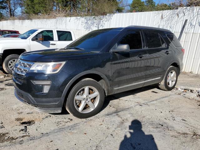 FORD EXPLORER X 2018 with VIN 1FM5K7D8XJGB34995 - Photo from auction