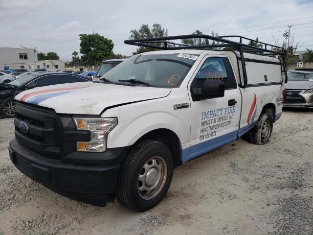 FORD F150 2017 with VIN 1FTMF1C87HKE46072 - Photo from auction