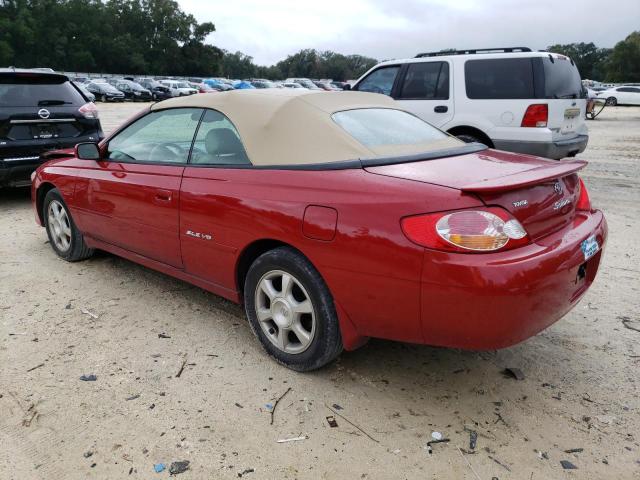 Photo 2 from auction – 2002 TOYOTA CAMRY SOLA with VIN 2T1FF22P92C579867