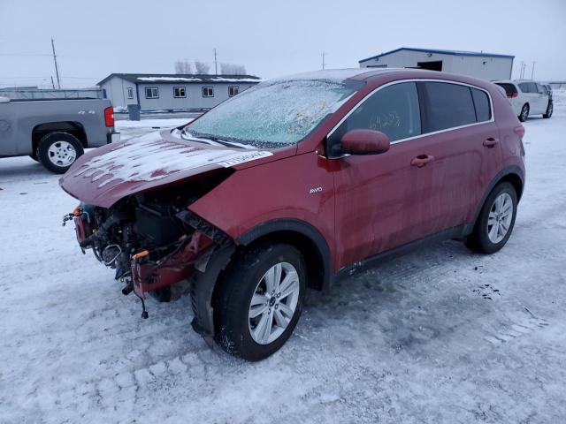 KIA SPORTAGE L 2017 with VIN KNDPMCAC7H7276773 - Photo from auction