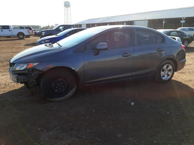 Photo 1 from auction – 2013 HONDA CIVIC LX with VIN 19XFB2F56DE279406