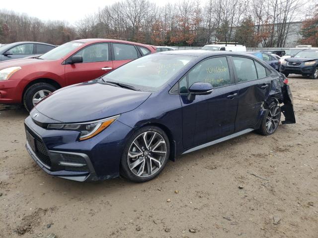 TOYOTA COROLLA SE 2020 with VIN 5YFS4RCE0LP007632 - Photo from auction