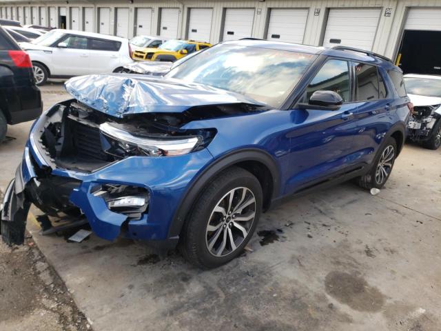 FORD EXPLORER S 2020 with VIN 1FM5K8GC4LGB49632 - Photo from auction