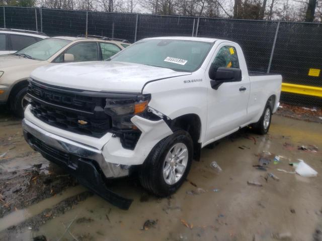CHEVROLET SILVERADO 2022 with VIN 3GCNAAED9NG549655 - Photo from auction