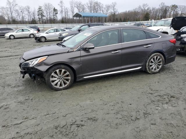 HYUNDAI SONATA SPO 2016 with VIN 5NPE34AF1GH425697 - Photo from auction