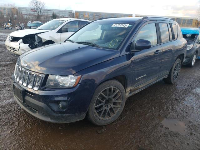 JEEP COMPASS LA 2014 with VIN 1C4NJDEBXED855423 - Photo from auction