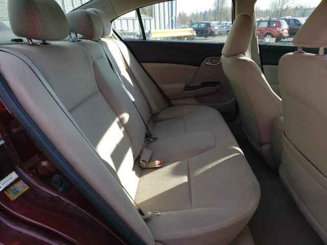 Photo 10 from auction – 2012 HONDA CIVIC LX with VIN 19XFB2F53CE372818