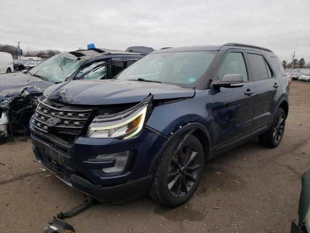 FORD EXPLORER X 2017 with VIN 1FM5K8D82HGC16655 - Photo from auction