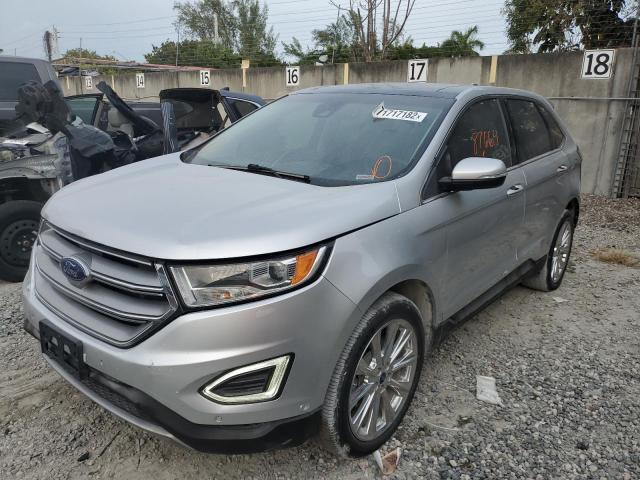 FORD EDGE TITAN 2017 with VIN 2FMPK3K80HBB01946 - Photo from auction