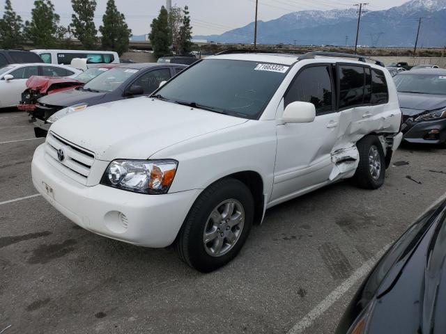 TOYOTA HIGHLANDER 2006 with VIN JTEDP21AX60103186 - Photo from auction
