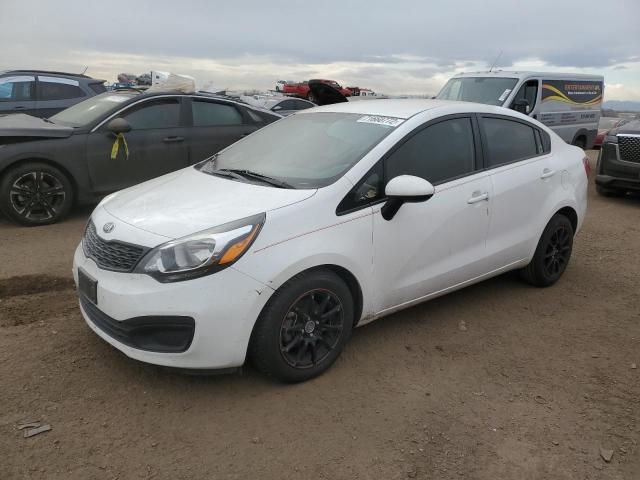 KIA RIO LX 2014 with VIN KNADM4A35E6407142 - Photo from auction