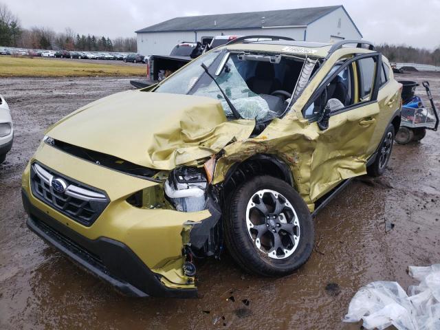 SUBARU CROSSTREK 2022 with VIN JF2GTAEC6NH226553 - Photo from auction