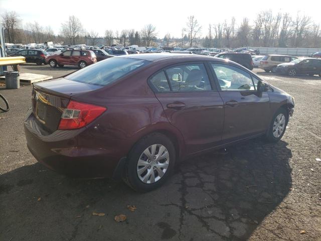 Photo 3 from auction – 2012 HONDA CIVIC LX with VIN 19XFB2F53CE372818