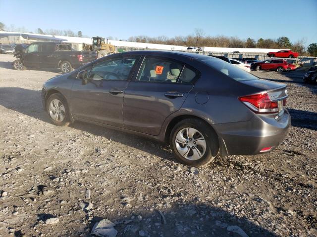 Photo 2 from auction – 2014 HONDA CIVIC LX with VIN 19XFB2F55EE036137