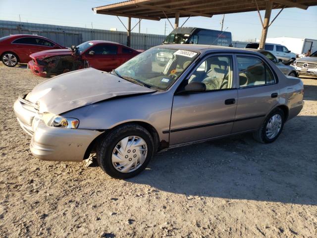 TOYOTA COROLLA VE 2000 with VIN 1NXBR12E6YZ407611 - Photo from auction