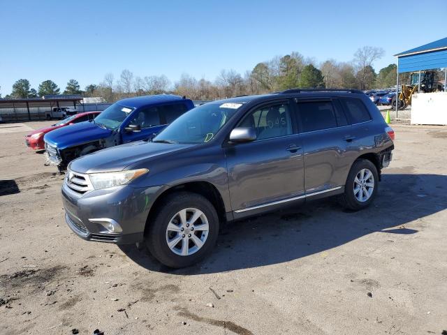 TOYOTA HIGHLANDER 2013 with VIN 5TDZA3EH6DS031681 - Photo from auction