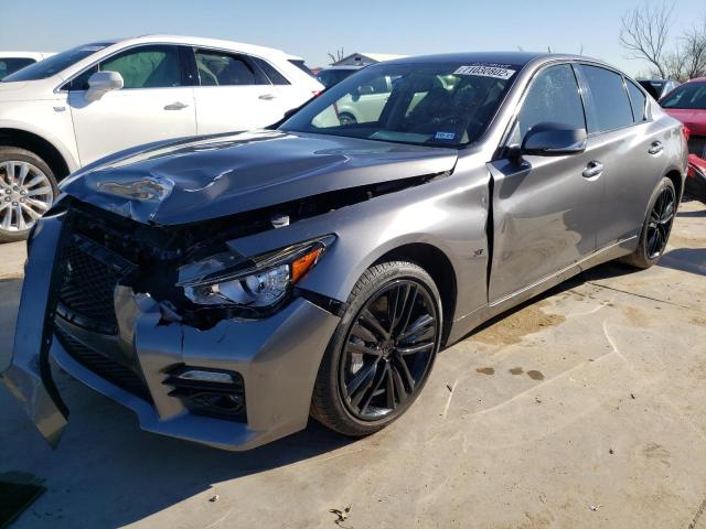 INFINITI Q50 BASE 2015 with VIN JN1BV7AR8FM408010 - Photo from auction