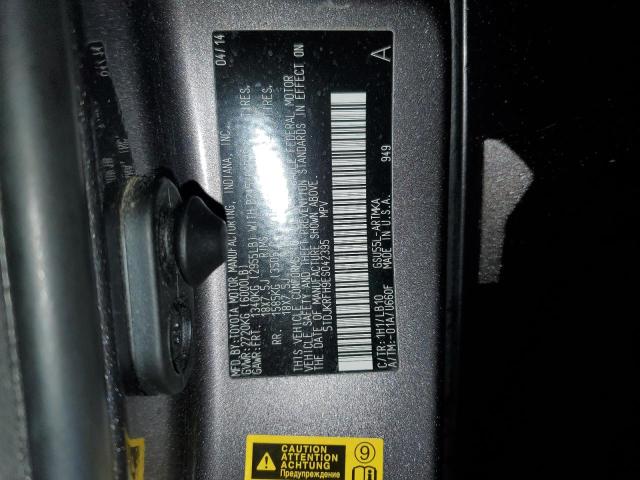 Photo 14 from auction – 2014 TOYOTA HIGHLANDER with VIN 5TDJKRFH9ES042395