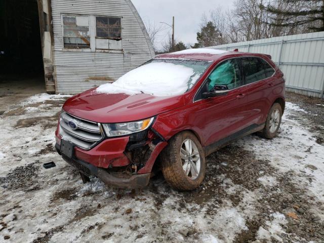 FORD EDGE SEL 2015 with VIN 2FMTK3J82FBB95129 - Photo from auction