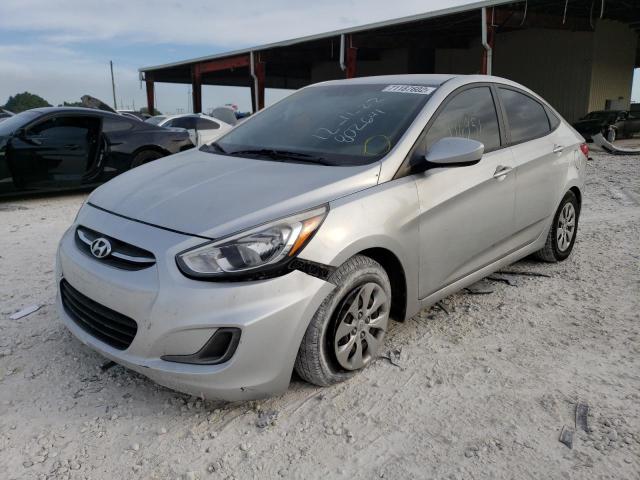 HYUNDAI ACCENT 2015 with VIN KMHCT4AEXFU802641 - Photo from auction