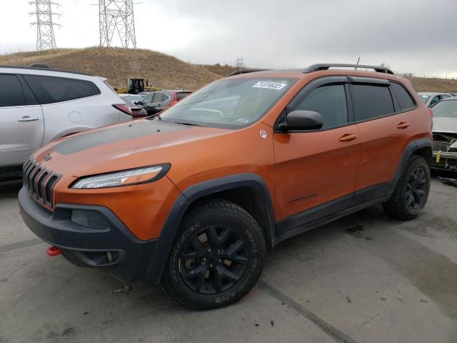 JEEP CHEROKEE T 2014 with VIN 1C4PJMBS0EW273848 - Photo from auction