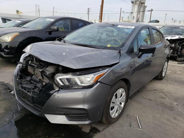 NISSAN VERSA S 2021 with VIN 3N1CN8DV8ML876930 - Photo from auction