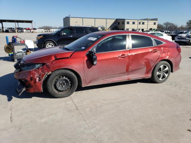 HONDA CIVIC LX 2019 with VIN 19XFC2F6XKE045448 - Photo from auction