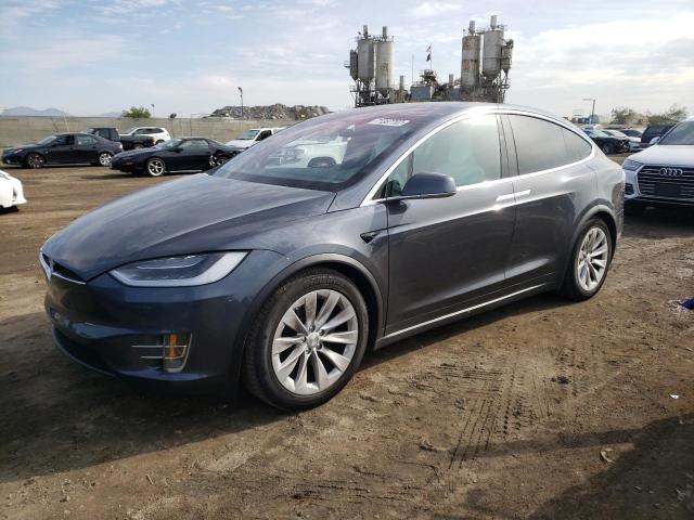 TESLA MODEL X 2016 with VIN 5YJXCBE26GF027825 - Photo from auction