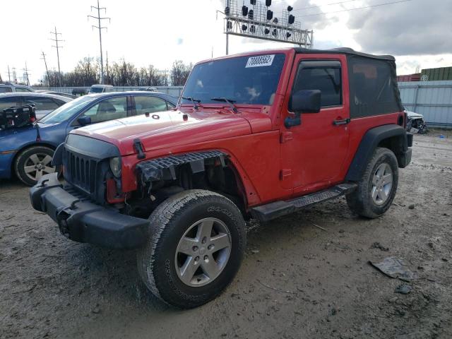 JEEP WRANGLER X 2008 with VIN 1J4FA24198L509661 - Photo from auction