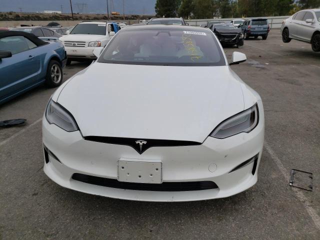 Photo 5 from auction – 2022 TESLA MODEL S with VIN 5YJSA1E56NF462829