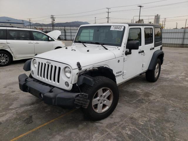 Photo 1 from auction – 2016 JEEP WRANGLER U with VIN 1C4BJWDG1GL115425