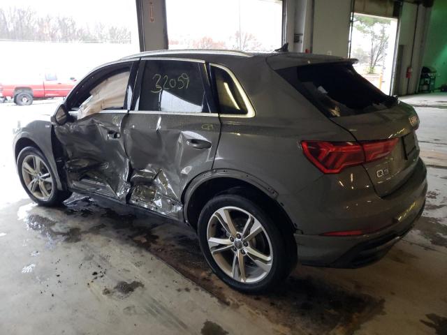 Photo 2 from auction – 2020 AUDI Q3 PREMIUM with VIN WA1DECF34L1032349