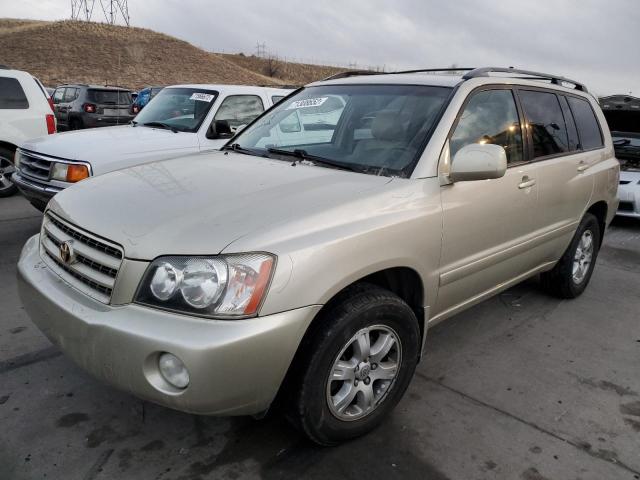 TOYOTA HIGHLANDER 2002 with VIN JTEHF21A520086554 - Photo from auction