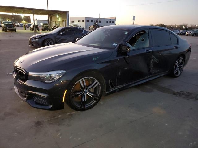 BMW 740 I 2018 with VIN WBA7E2C51JG741752 - Photo from auction