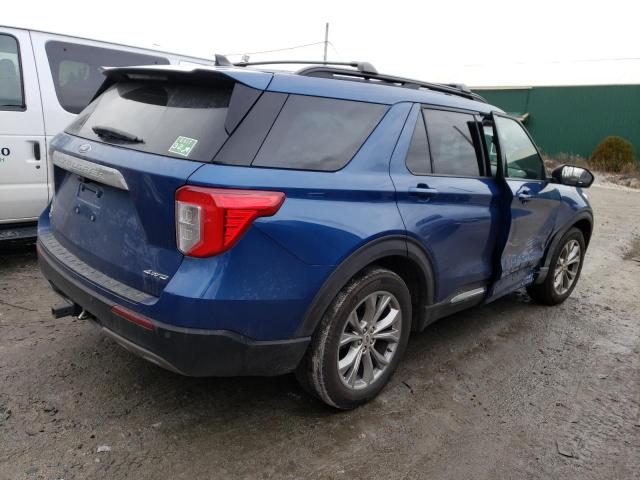 Photo 3 from auction – 2021 FORD EXPLORER X with VIN 1FMSK8DH4MGA25591